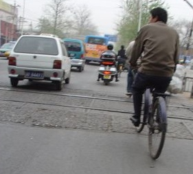 A photo from the Beijing commute series